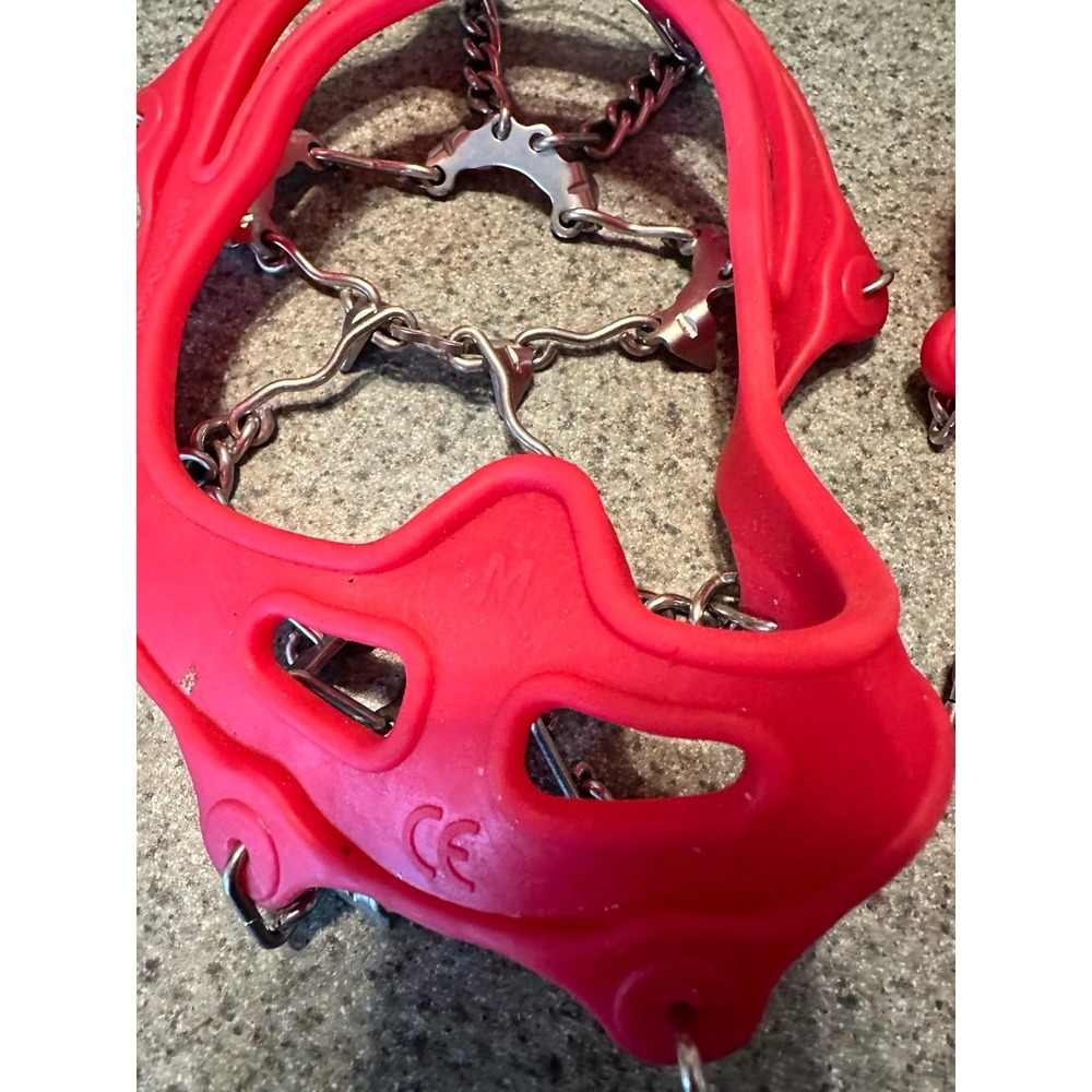 Kahtoola Microspikes Footwear Traction Crampons Size M Unisex Hiking Ice Trail - Picture 2 of 3